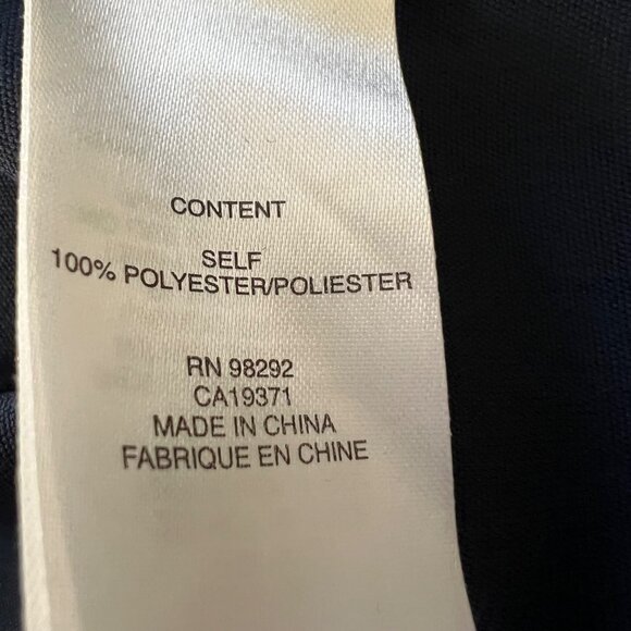 Tibi Womens Blue Shirred Sleeve Shift Dress Removable Belt size 4 - Picture 11 of 13